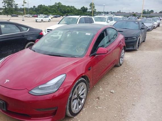 TESLA MODEL 3 2022 5YJ3E1EA1NF184928 image